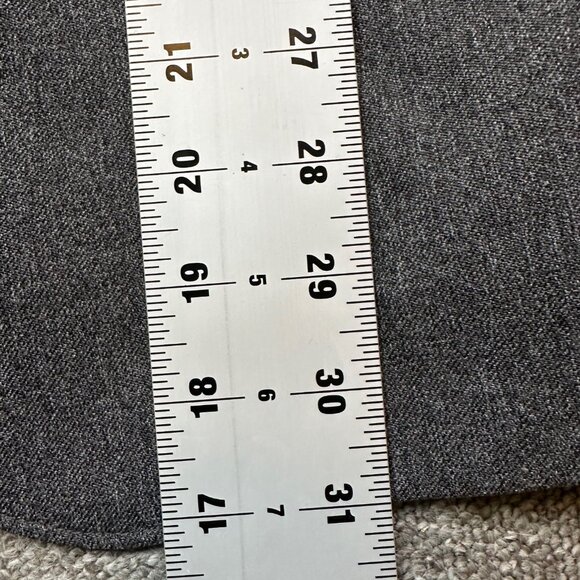 Circle S Men's Boise Western Suit Coat Grey Black Goth Cowboy Size 44R - Picture 4 of 7